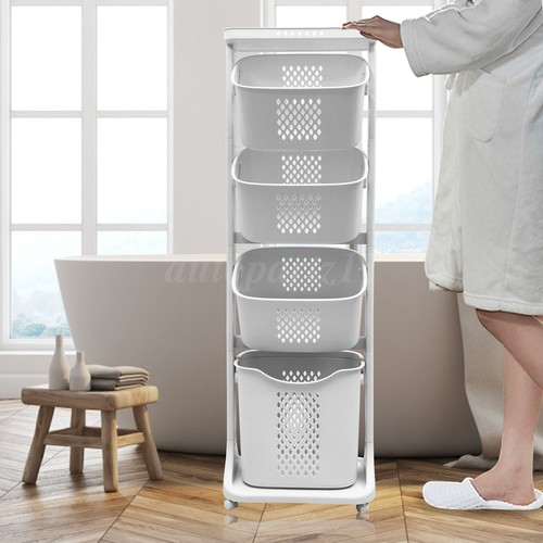 4tier laundry basket trolley - laundry,