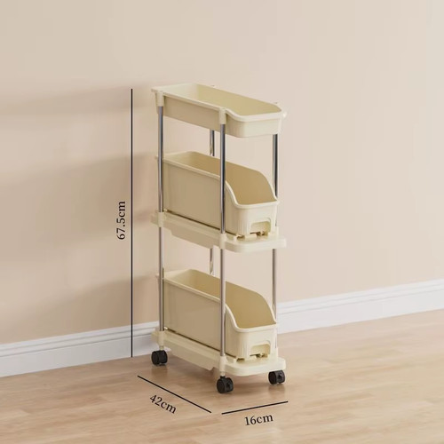 Kitchen storage cart - cart,, rolling