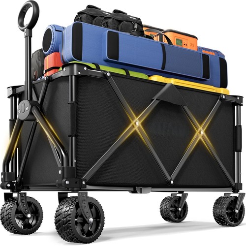 Foldable camping trolley - foldable,