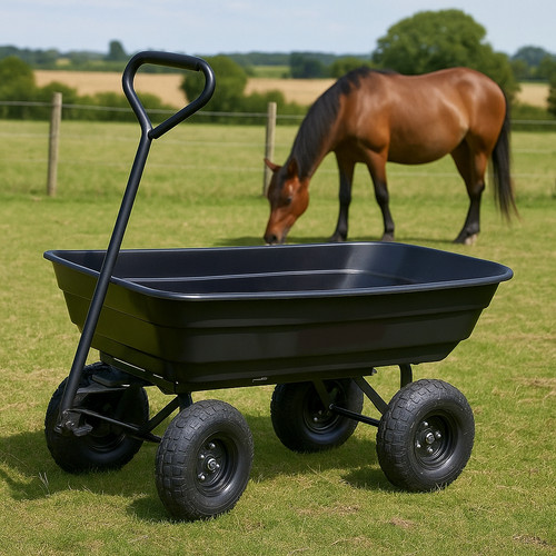 75l garden dump cart - dump,