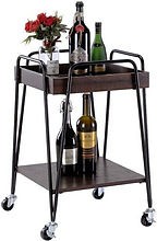 Rectangular drinks trolley - rectangular,