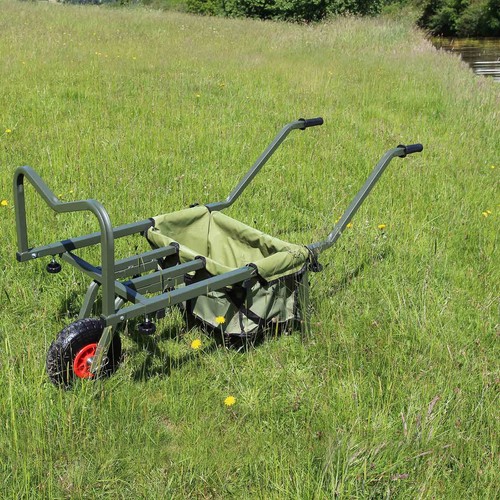 Fishing trolley solid wheel - solid, pu