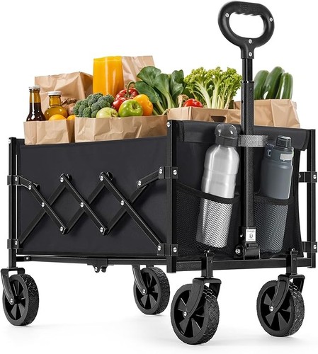 Songmics folding trolley - trolley,, 90l