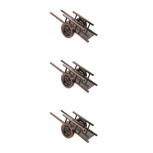 Vintage iron cart model - vintage,