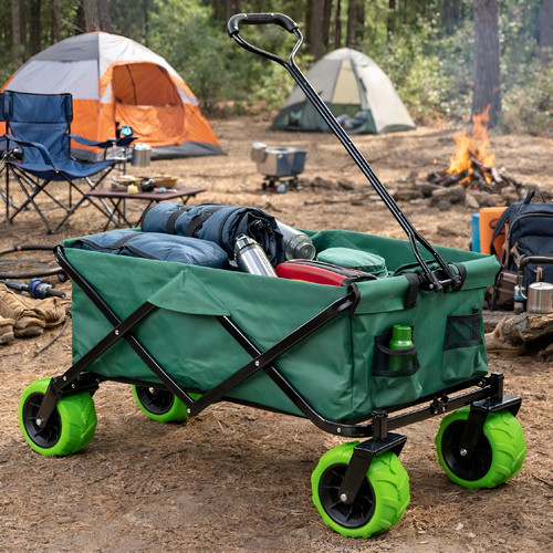 Foldable garden trailer - foldable,