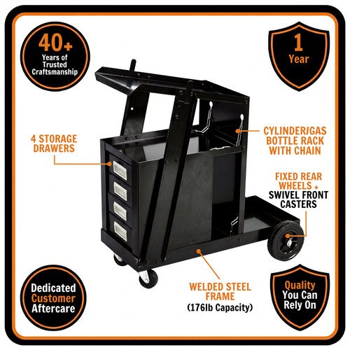 Heavy duty welding cart - duty,