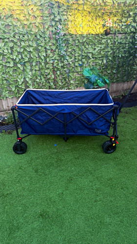 Foldable wheel garden cart - 4-wheel,