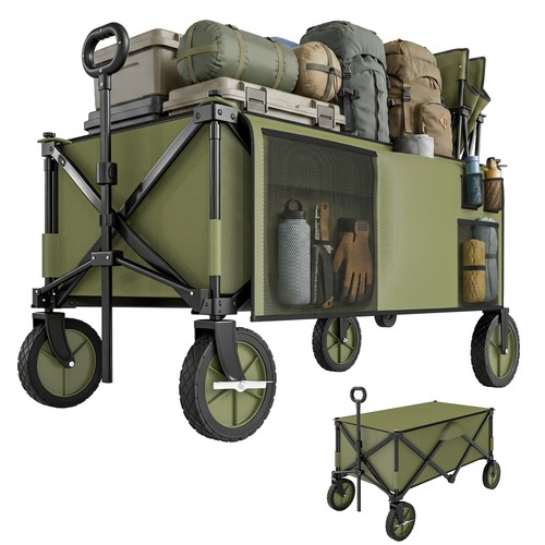 Outsunny folding wagon garden - wagon,