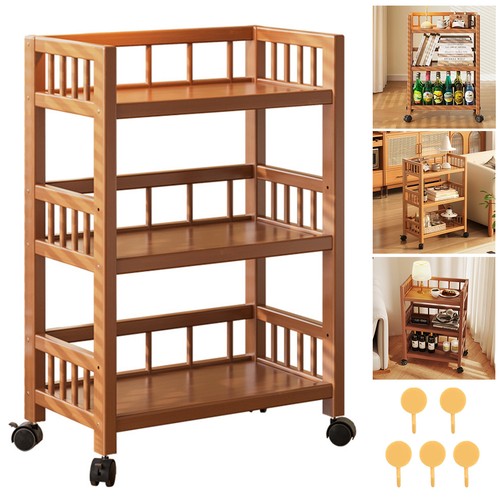 Tier storage trolley - storage, on