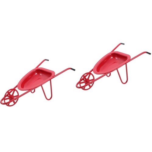 2pcs miniature red - 2pcs, cart