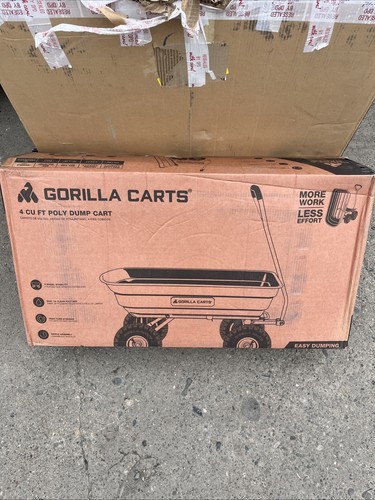 Gorilla carts poly garden - gorilla, dump