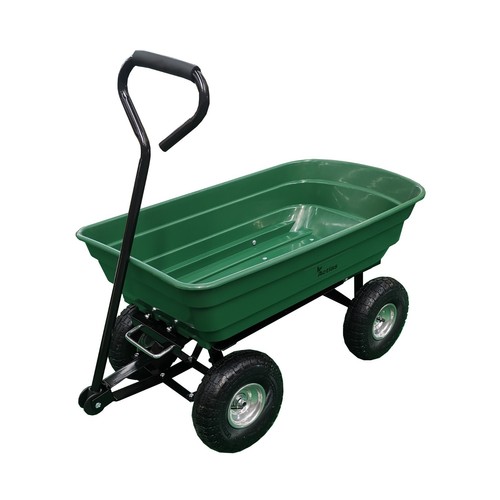 75l garden tipping dump cart - 75l,