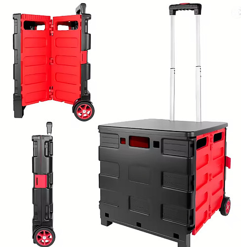 Folding trolley box - folding, duty
