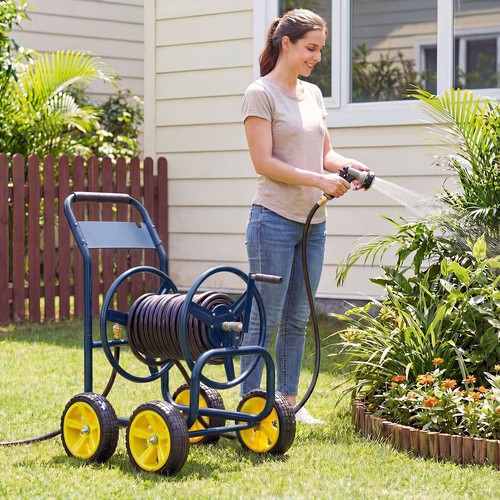 Garden hose reel cart - hose,