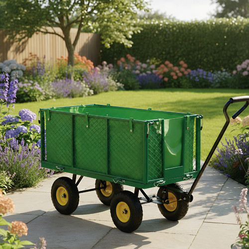 Garden trolley with - with, liner